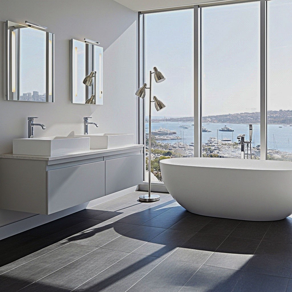 Leonia Acrylic Freestanding Bathtub Made in Turkey